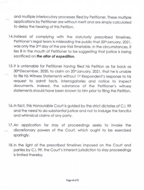 Don’t mind Mahama; go ahead with the hearing - Akufo-Addo urges Supreme Court