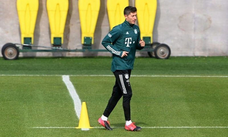 Robert Lewandowski is set to return for Bayern Munich on Saturday after a knee injury