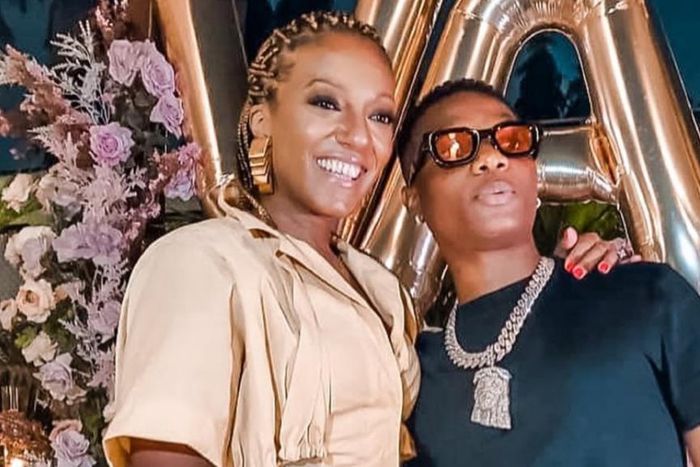 Nana Addo's daughter Valerie with Wizkid on her birthday