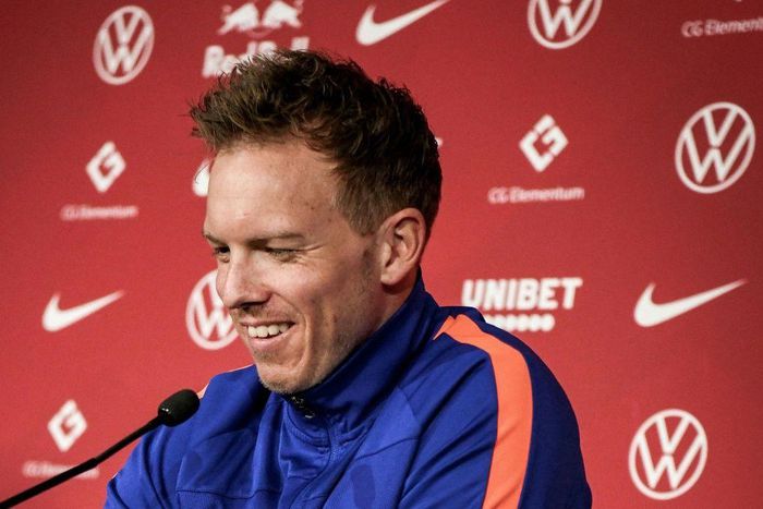 Julian Nagelsmann told a press conference in Leipzig that he would not return from Munich in a Volkswagen van to collect the club's best players