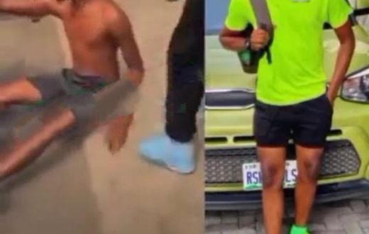“No, I can’t kill my mom for money ritual” – Half-naked ‘Sakawa boy’ screams restlessly