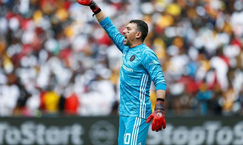 Orlando Pirates goalkeeper Wayne Sandilands kept Enyimba at bay until conceding the only goal of the CAF Confederation Cup Group A match in stoppage time.
