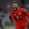On target: Bayern Munich's Eric Choupo-Moting celebrates