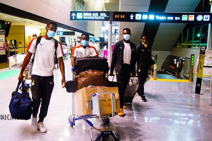 Ghana player tests positive for COVID-19 in Japan ahead of friendlies