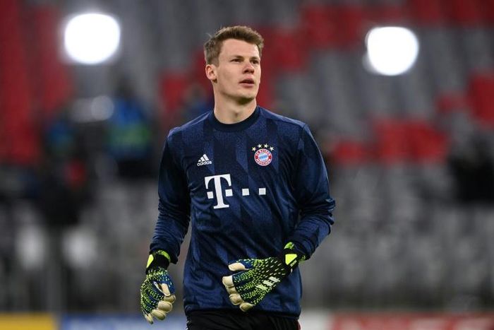 Bayern Munich reserve goalkeeper Alexander Nuebel started against Lazio on Wednesday