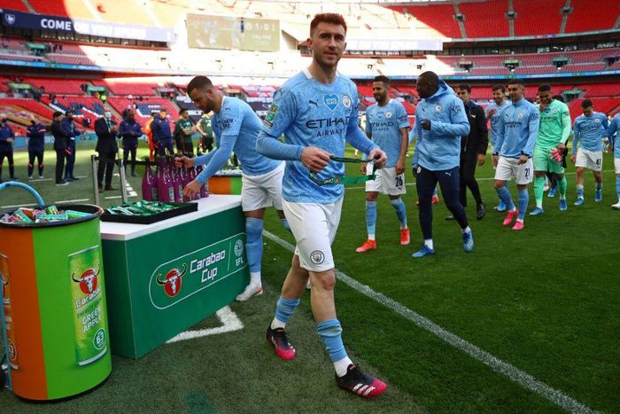 Manchester City's French defender Aymeric Laporte can play for Spain say FIFA