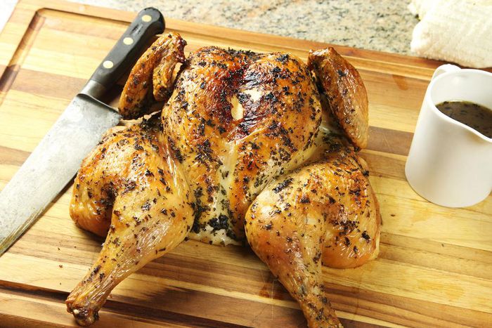 Roasted full chicken