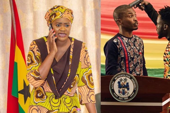 Kafui Danku, Clemento Suarez and Kobi Rana in Freedom and Justice movie