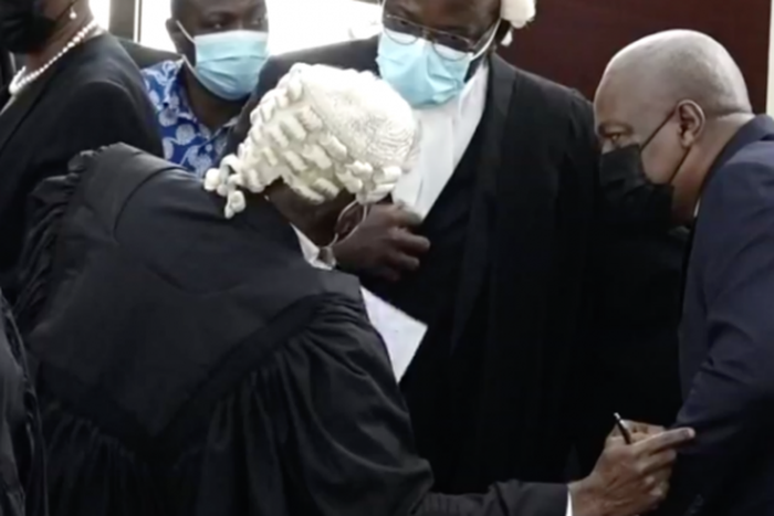 Mahama files application seeking a review of Supreme Court's ruling against reopening his case