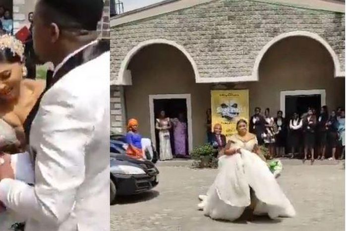 Bride in tears as pastor angrily walks out because couple arrived 5 minutes late