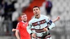 Cristiano Ronaldo's goal on Tuesday was his first of the 2022 World Cup qualifying campaign