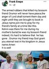 Pastor allegedly dies as suspected armed robbers storm shopping mall