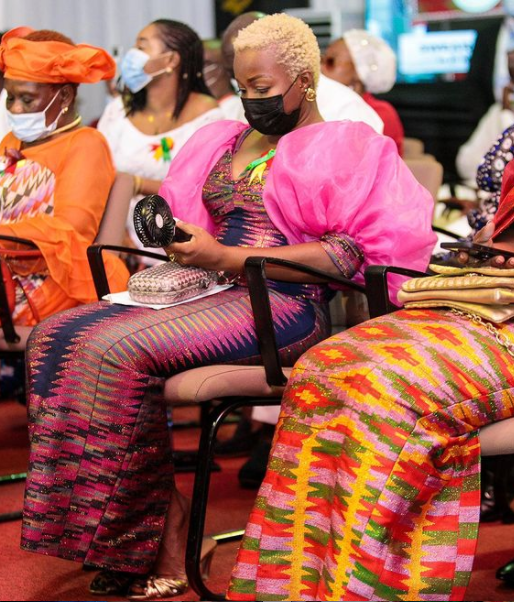 Kente moments at the President's inauguration