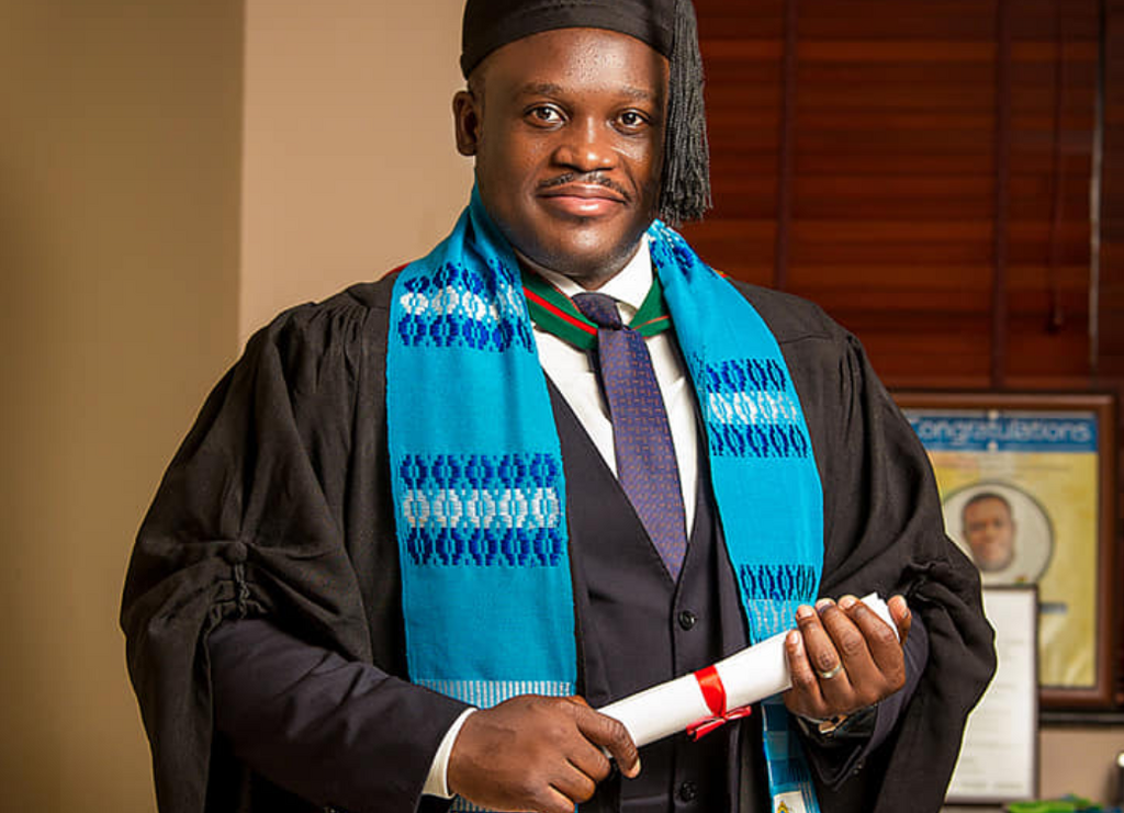 Sam George graduates with Master’s Degree in Conflict, Peace and Security