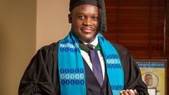 Sam George graduates with Master’s Degree in Conflict, Peace and Security