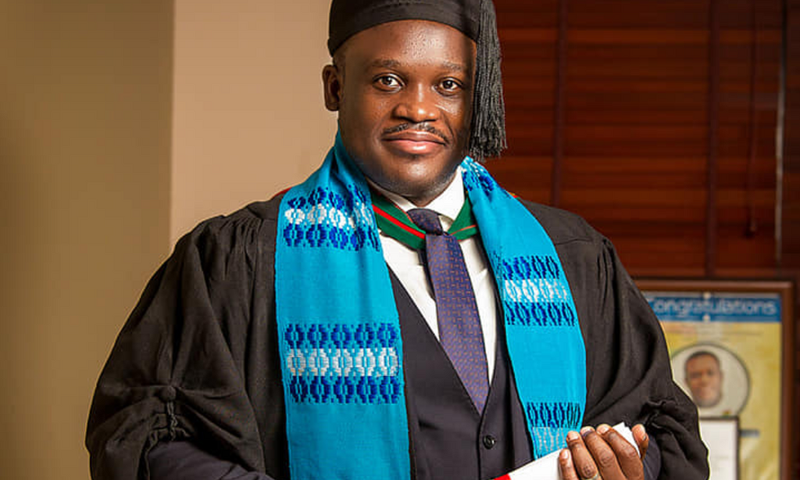 Sam George graduates with Master’s Degree in Conflict, Peace and Security