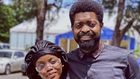Gyakie hangs out with Basketmouth in Lagos