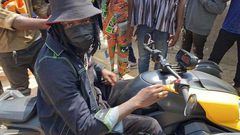 Stonebwoy on trikes