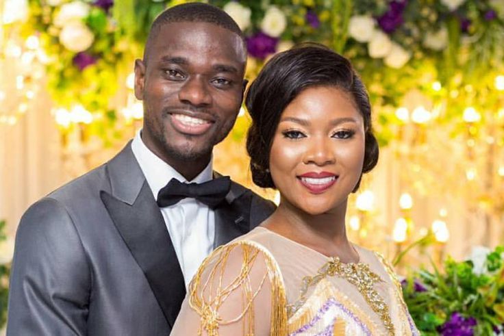 Jonathan Mensah and wife