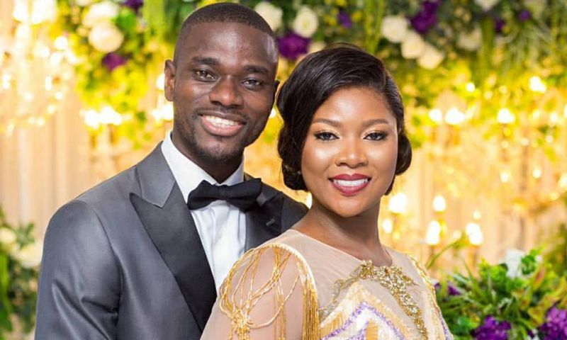 Jonathan Mensah and wife