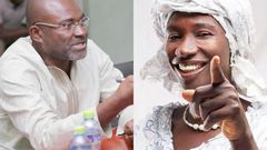 Kennedy Agyapong and Cecelia Marfo