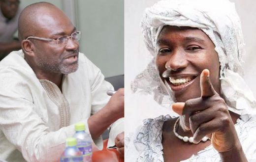 Kennedy Agyapong and Cecelia Marfo