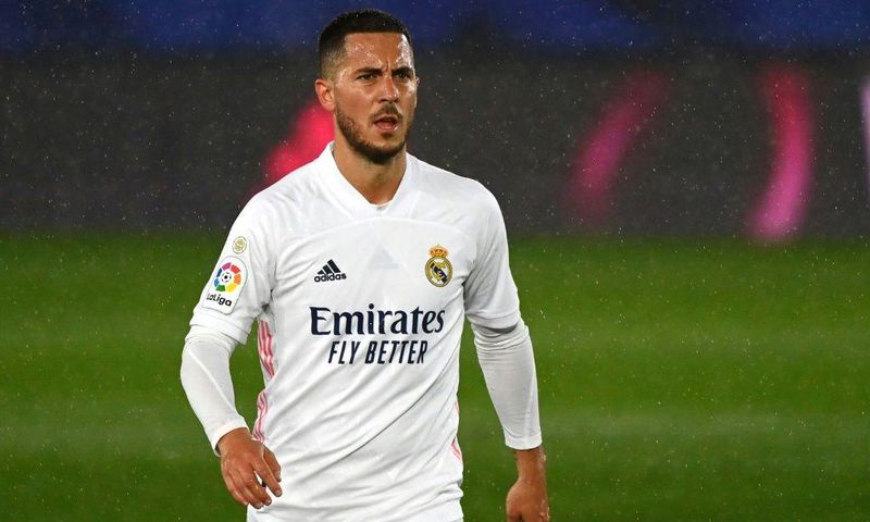 Eden Hazard made his first Real Madrid appearance since March 13 in the 0-0 draw against Real Betis
