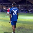 Hudson-Odoi scores hat-trick in exciting 5-a-side match against King Promise