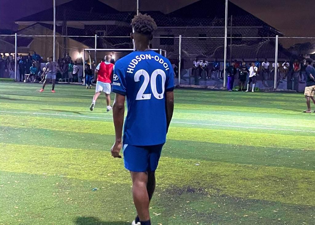 Callum Hudson-Odoi is currently in Ghana for holidays