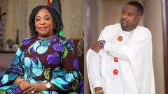 Ayorkor Botchway and John Dumelo