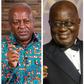 Jean Mensah, John Mahama and Nana Addo