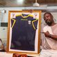 Richard Addison receives special jersey from Givova Sporting Academy