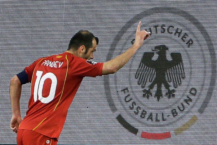 Goran Pandev, who scored as North Macedonia's upset Germany in Duisburg in World Cup qualifying in March, will lead his country in the Euros