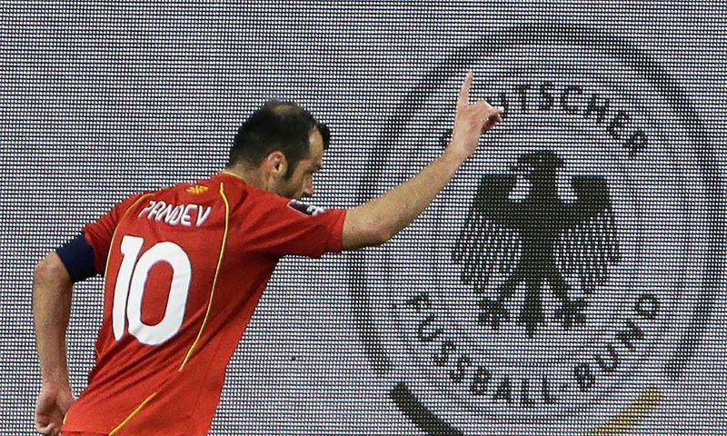 Goran Pandev, who scored as North Macedonia's upset Germany in Duisburg in World Cup qualifying in March, will lead his country in the Euros