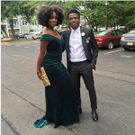 Samuel Inkoom and his wife, Omega