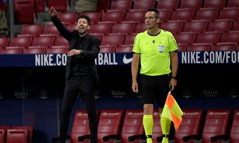Diego Simeone admitted there is anxiety in his squad as Atletico Madrid look to clinch the La Liga title on Sunday.