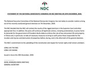 Election 2020: We're going to the Supreme Court and other fora to challenge the election- NDC