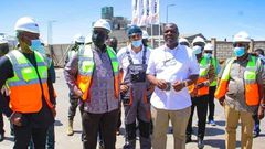 Alan visits Ibrahim Mahama’s cement plant