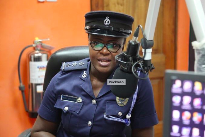 Director of Public Affairs of the Ghana Police Service, Supt. Sheilla Kessie Abayie-Buckman