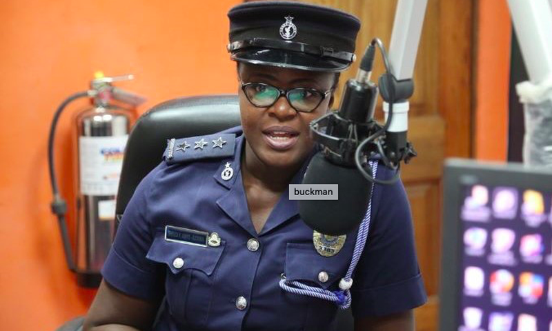 Director of Public Affairs of the Ghana Police Service, Supt. Sheilla Kessie Abayie-Buckman