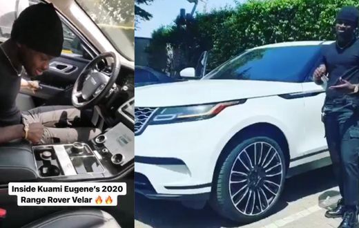 Kuami Eugene gets new Range Rover Dr Kwku Oteng