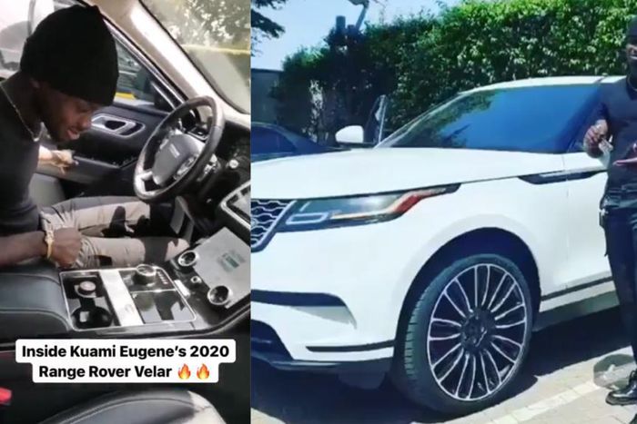 Kuami Eugene gets new Range Rover Dr Kwku Oteng