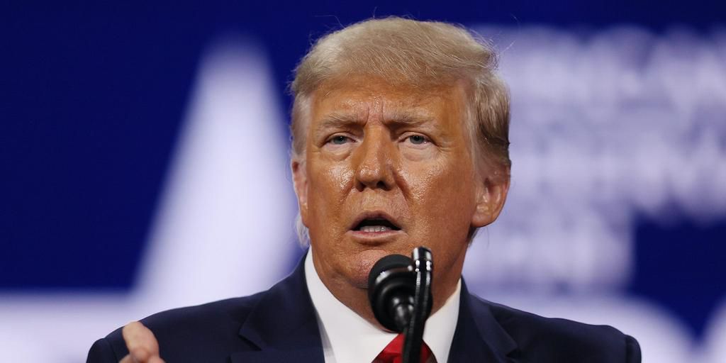 Former US President Donald Trump