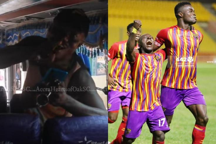 Video: Hearts legend Don Bortey leads jama session after Phobians go top of the league