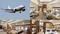 Inside look of ACJ320neo G-KELT, the private jet President Akufo-Addo travelled with