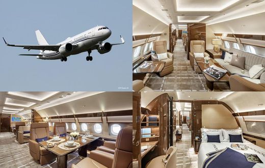 Inside look of ACJ320neo G-KELT, the private jet President Akufo-Addo travelled with