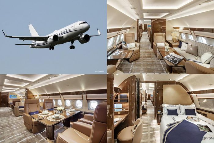 Inside look of ACJ320neo G-KELT, the private jet President Akufo-Addo travelled with