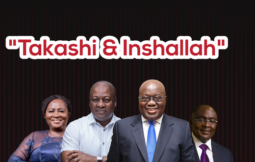 Takashi & Inshallah: Ghana’s two biggest political parties fake oblivion around results
