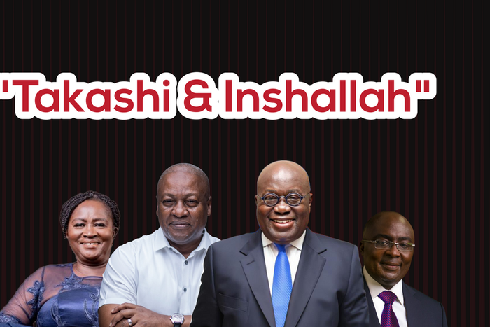 Takashi & Inshallah: Ghana’s two biggest political parties fake oblivion around results