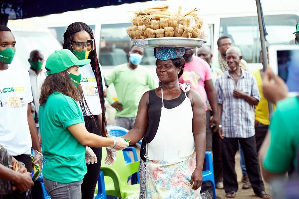 Soccabet partners with Fashion Connect Africa to distribute face masks to rural communities